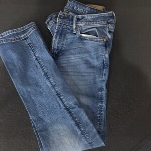 American Eagle Outfitters Men's Denim Slim Straight Jeans